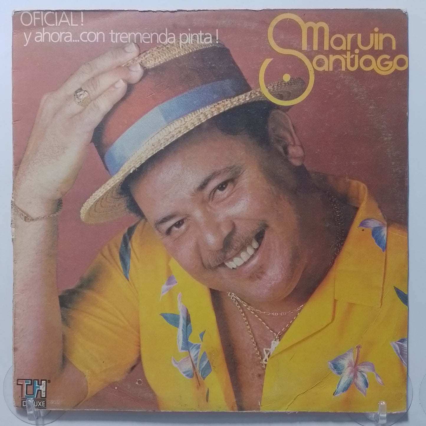 lp marvin santiago oficial y ahora con tremenda pinta made peru 1986 salsa