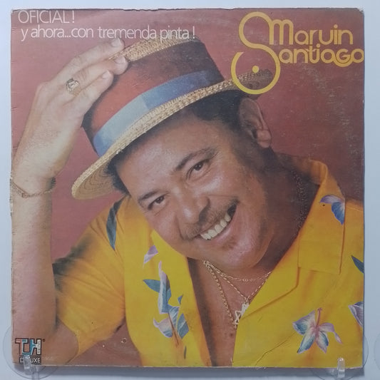 lp marvin santiago oficial y ahora con tremenda pinta made peru 1986 salsa