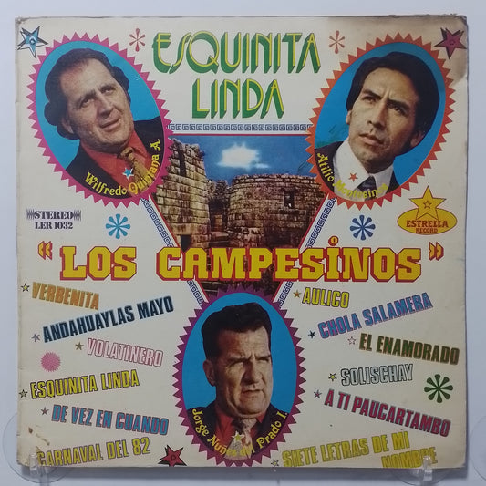 lp los campesinos esquinita linda made peru 1982 huayno folk