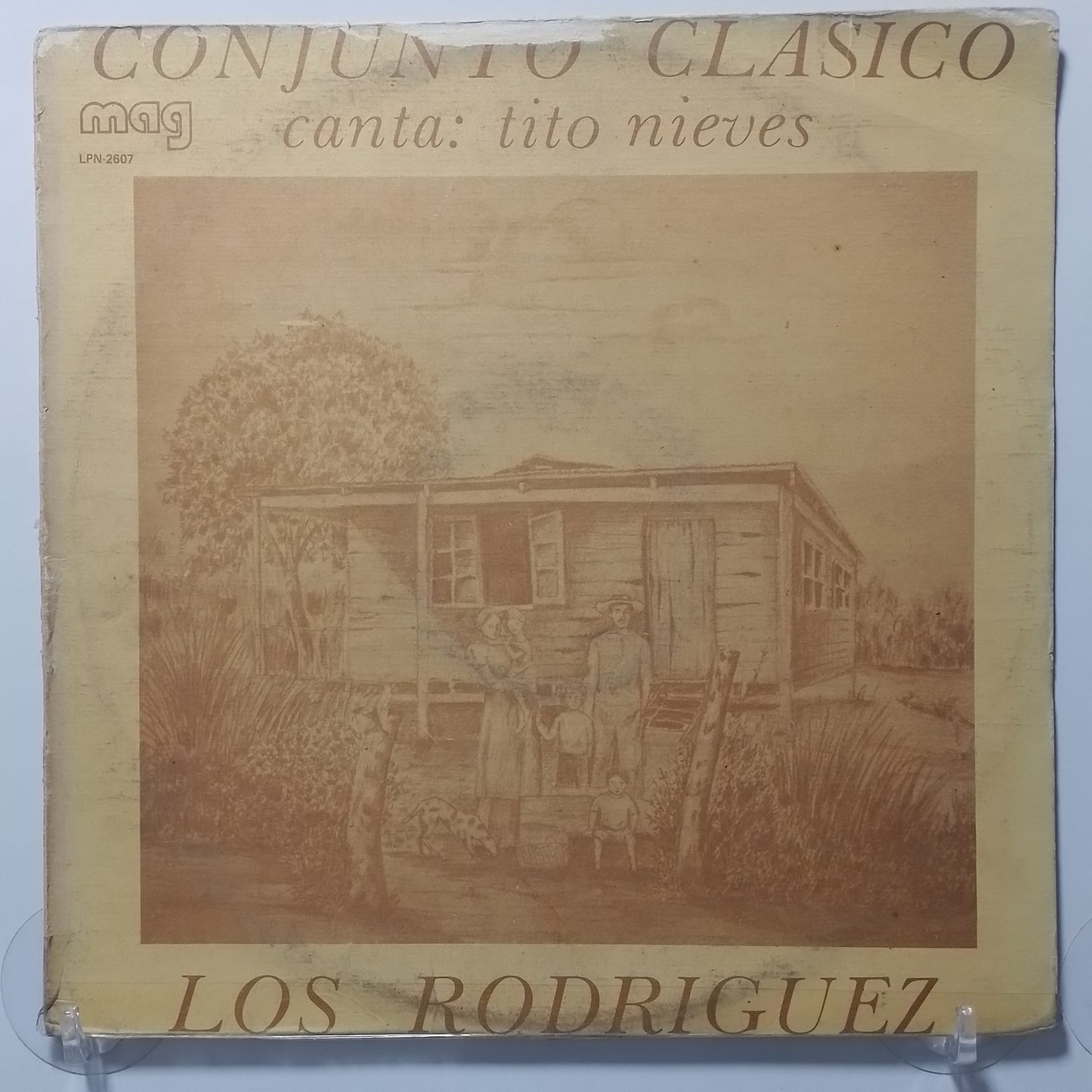 lp conjunto clasico los rodriguez salsa made peru 1977 salsa