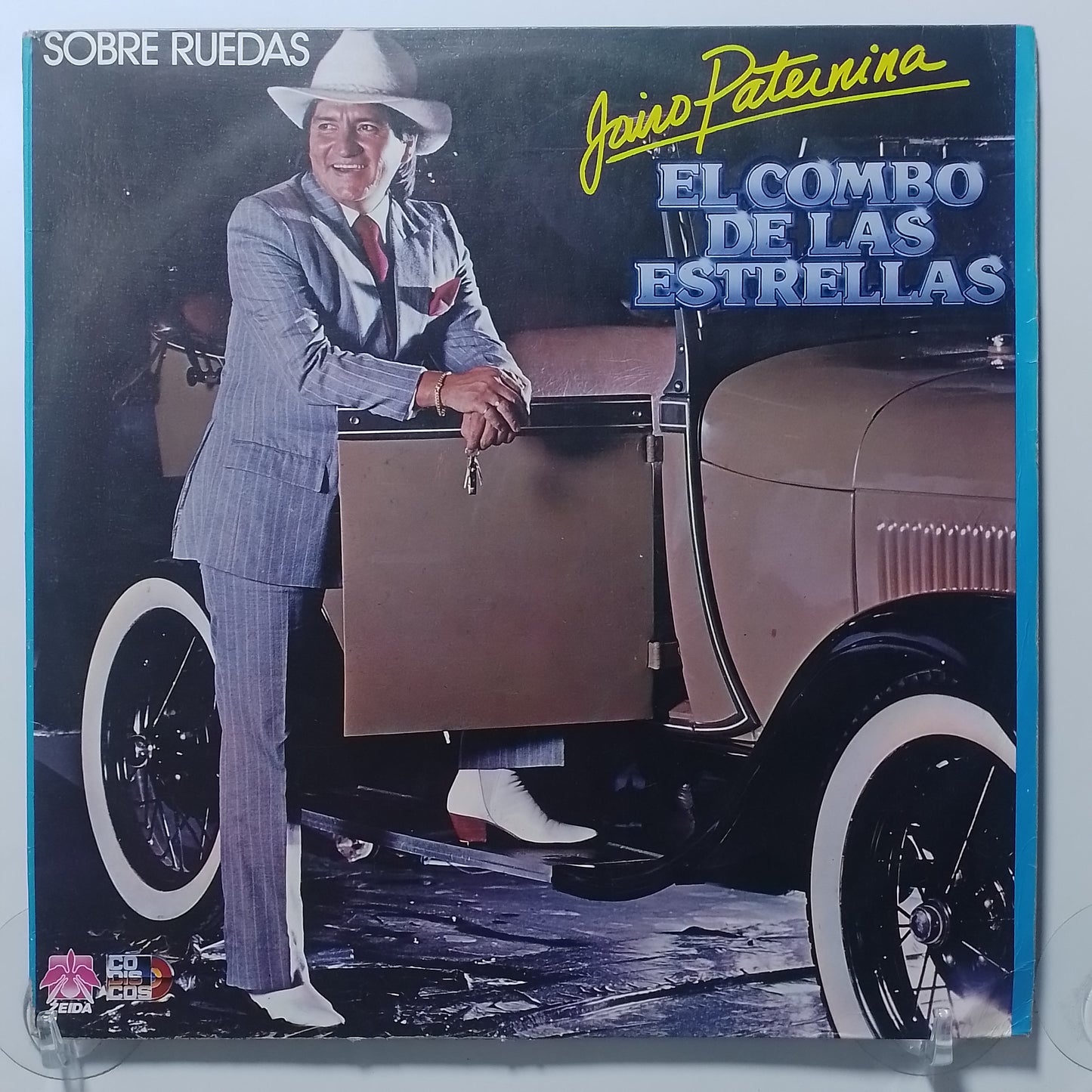 lp Jairo Paternina El Combo De Las Estrellas Sobre Ruedas made colombia 1986 latin vumbia