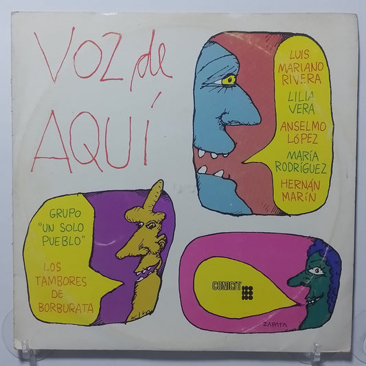 x2 lp Un Solo Pueblo Voz De Aqui made venezuela 1977 gatefold latin joropo folk
