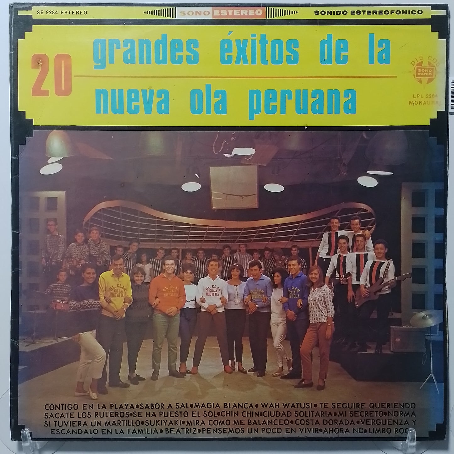 lp 20 grandes exitos de la nueva ola peruana jorge conty jimmy santy gustavo hit moreno varios made peru 1967 rock latin