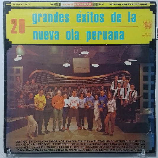 lp 20 grandes exitos de la nueva ola peruana jorge conty jimmy santy gustavo hit moreno varios made peru 1967 rock latin
