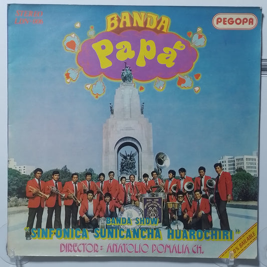 lp Banda Show Sinfonica Sunicancha Huarochiri banda papa made peru 1970 huayno folk