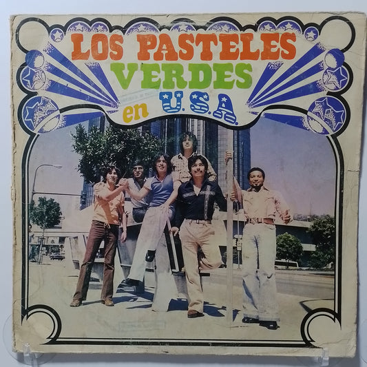 lp Los Pasteles Verdes en U.S.A. made peru 1980 rock latin