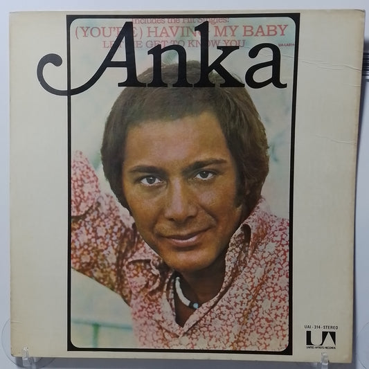 lp Paul Anka Anka made peru 1974 gatefold pop