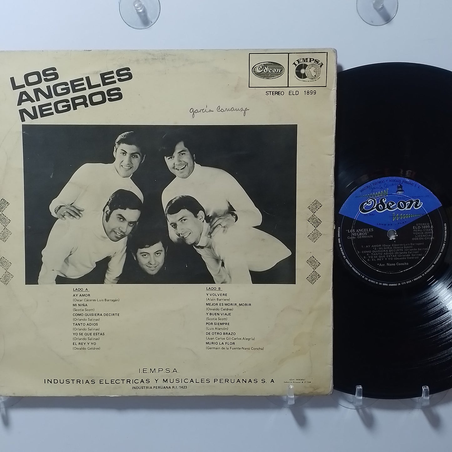 lp Los Angeles Negros Los Angeles Negros made peru 1970 latin pop