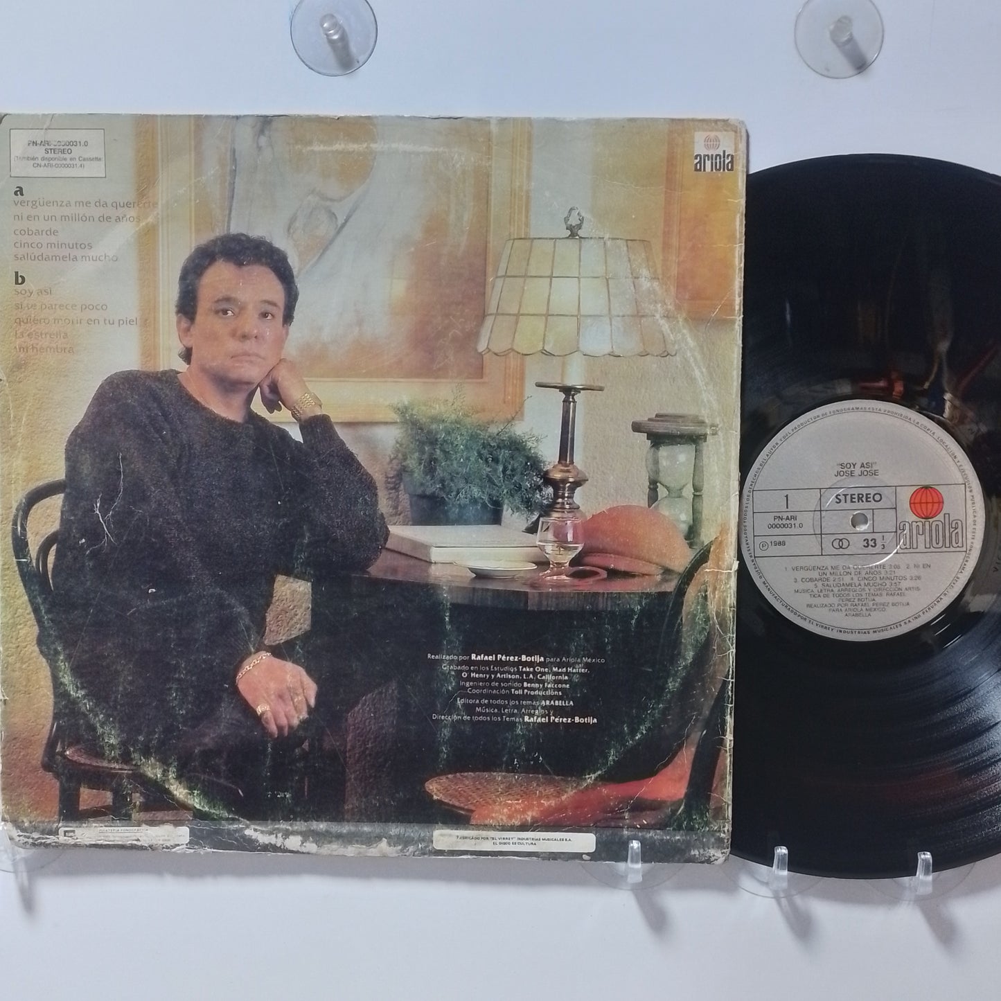 lp jose jose Soy Asi made peru 1987 latin pop