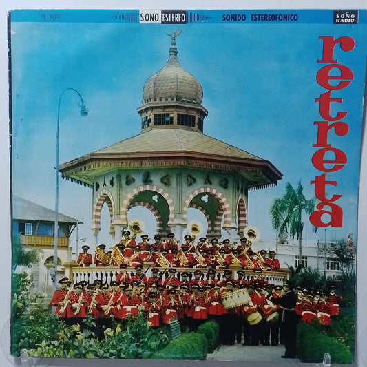 lp Banda de la Guardia Republicana Retreta made peru 1963 banda vals folk