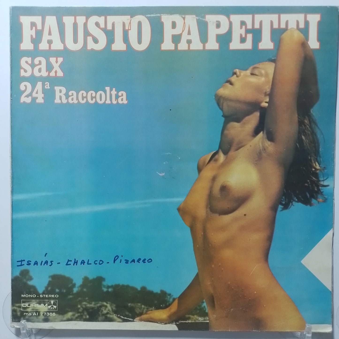 lp fausto papetti no stop 24 raccolta made peru 1980 instrumental