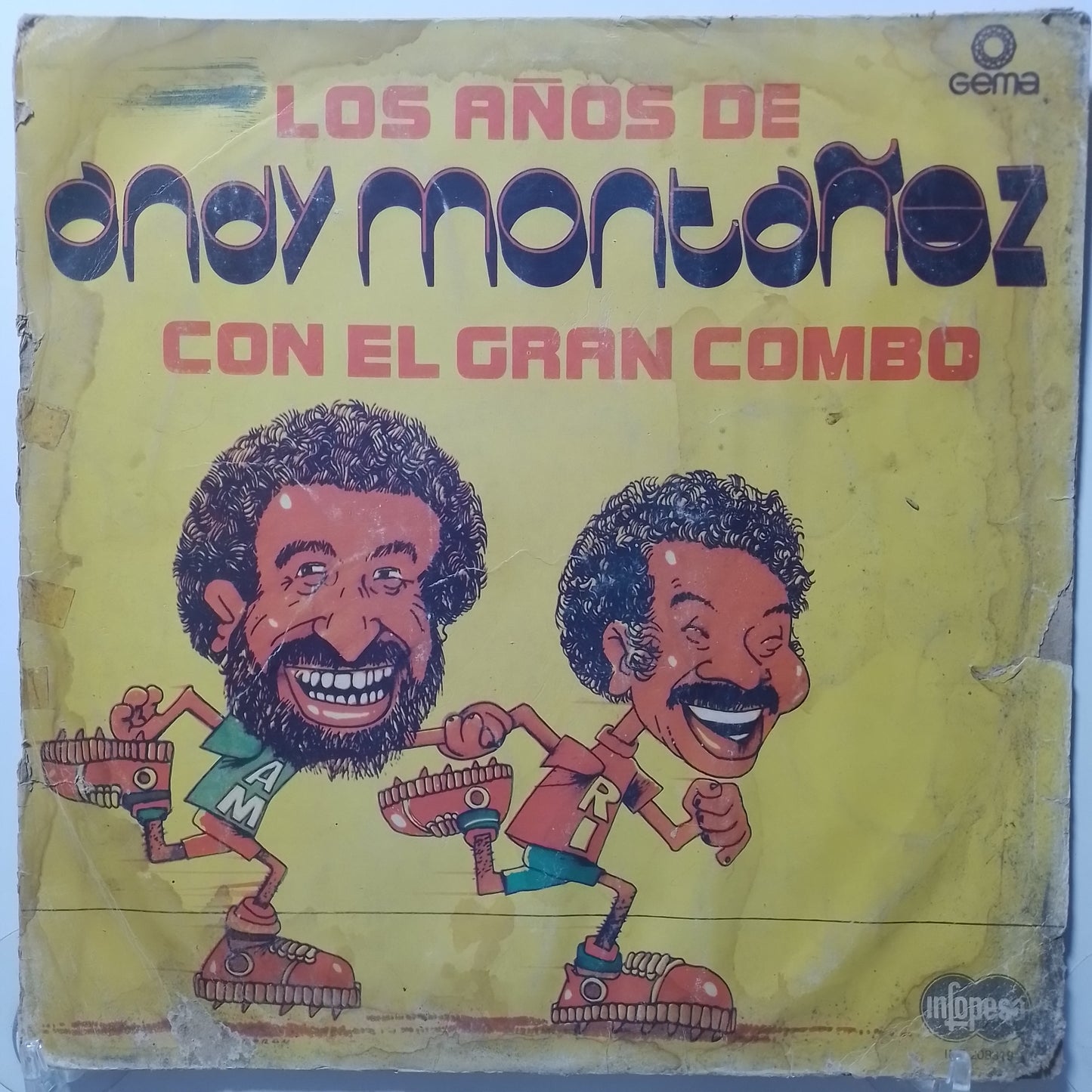 lp Andy Montañez Con El Gran Combo Los Años De Andy Montañez Con El Gran Combo made peru 1982 salsa