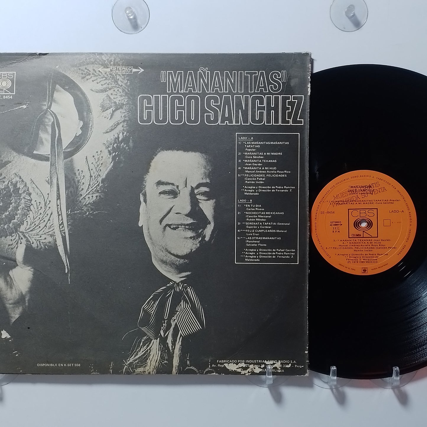 lp cuco sanchez mañanitas made peru 1979 ranchera folk