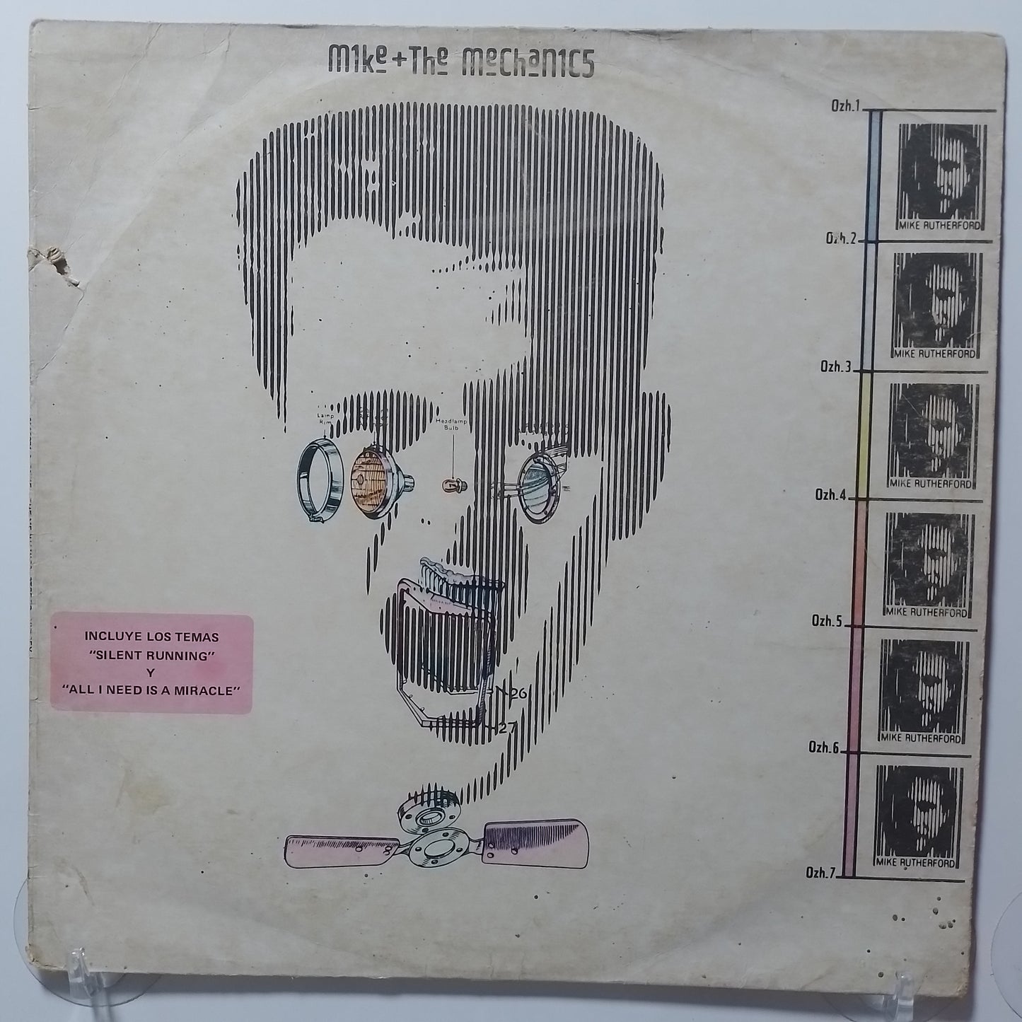 lp Mike + The Mechanics Mike + The Mechanics made peru 1985 synth pop rock