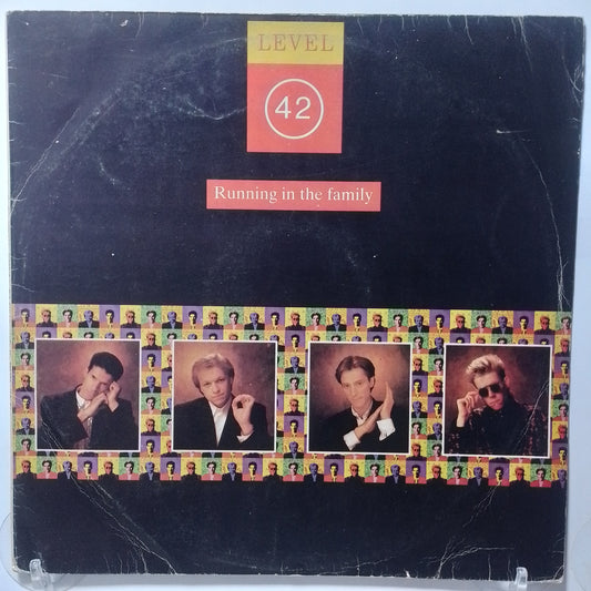 lp Level 42 Running In The Family made peru 1987 synth pop rock