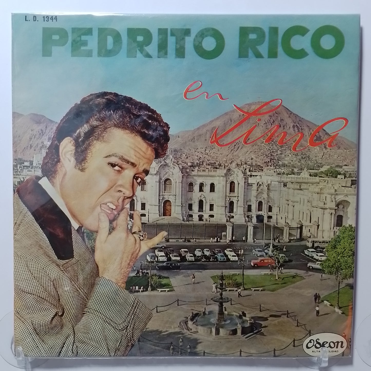 lp Pedrito Rico Pedrito Rico en Lima made peru 1963 latin pop