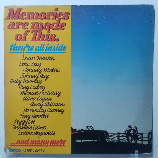 lp Memories Are Made Of This Dean Martin Doris Day Michael Holliday varios made inglaterra 1981 jazz pop rock