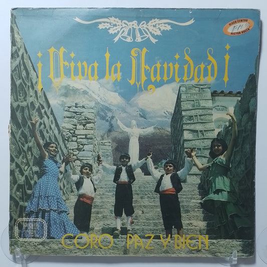 lp Coro Paz Y Bien Viva La Navidad made peru 1982 villancicos