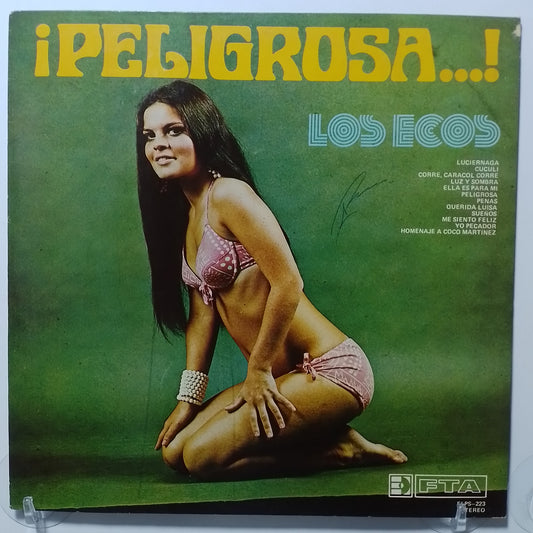lp los ecos Peligrosa made peru 1975 gatefold latin cumbia