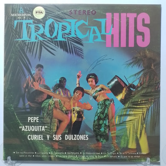 lp Pepe Azuquita Curiel Y Sus Dulzones Tropical Hits made peru 1967 latin cumbia
