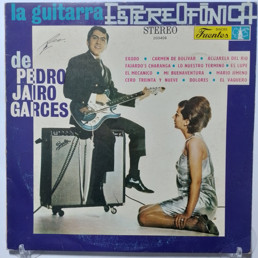 lp Pedro Jairo Garces La Guitarra EstereofOnica De Pedro Jairo Garces made peru 1967 latin cumbia