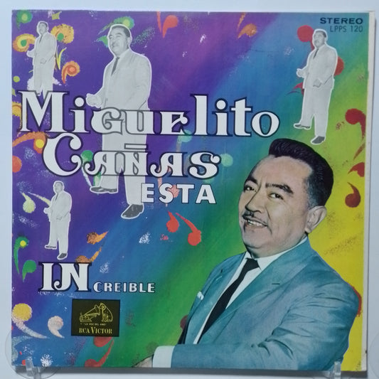 lp Miguelito Cañas Y Orquesta Esta Increible made peru 1968 criollo folk