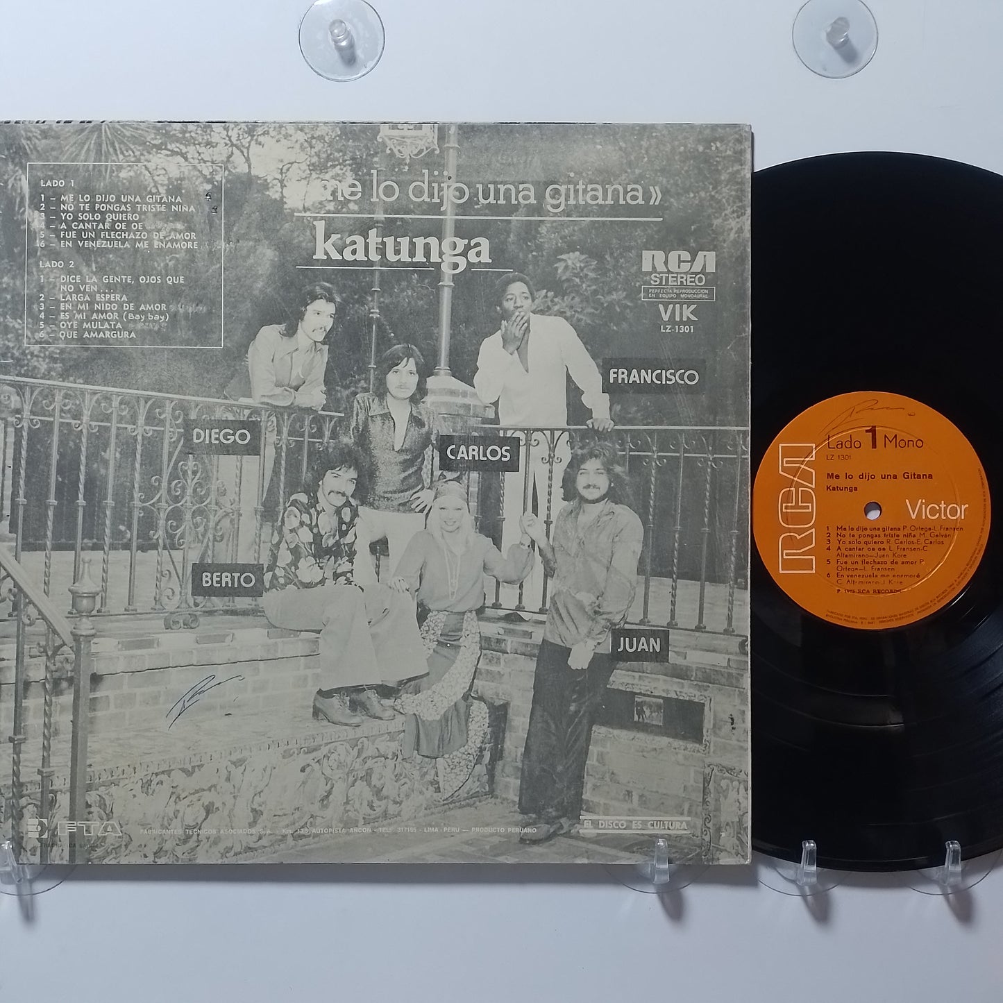 lp Katunga Me lo dijo una Gitana made peru 1975 latin pop