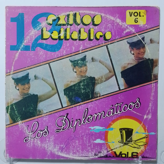 lp Los Diplomaticos 12 Exitos Bailables Vol 6 made peru 1978 latin cumbia