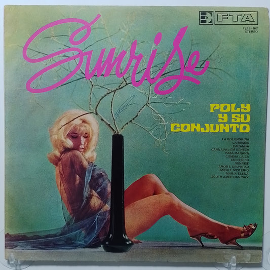 lp Poly y su Conjunto Sunrise made peru 1980 latin cumbia