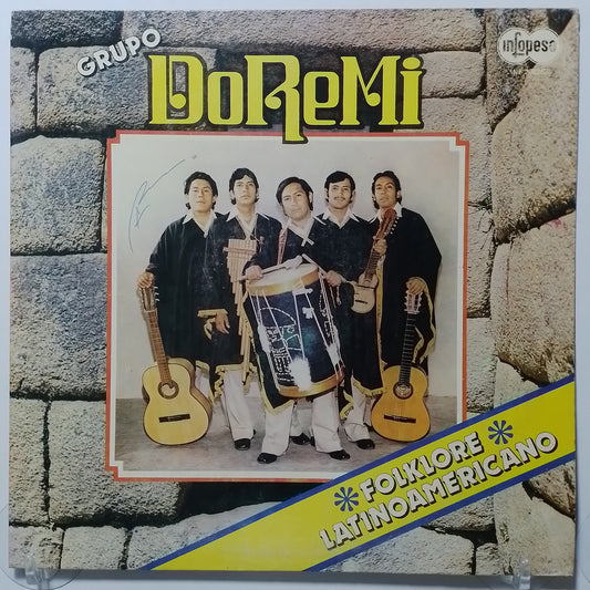 lp Grupo Do Re Mi Folklore Latinoamericano made peru 1980 andean folk