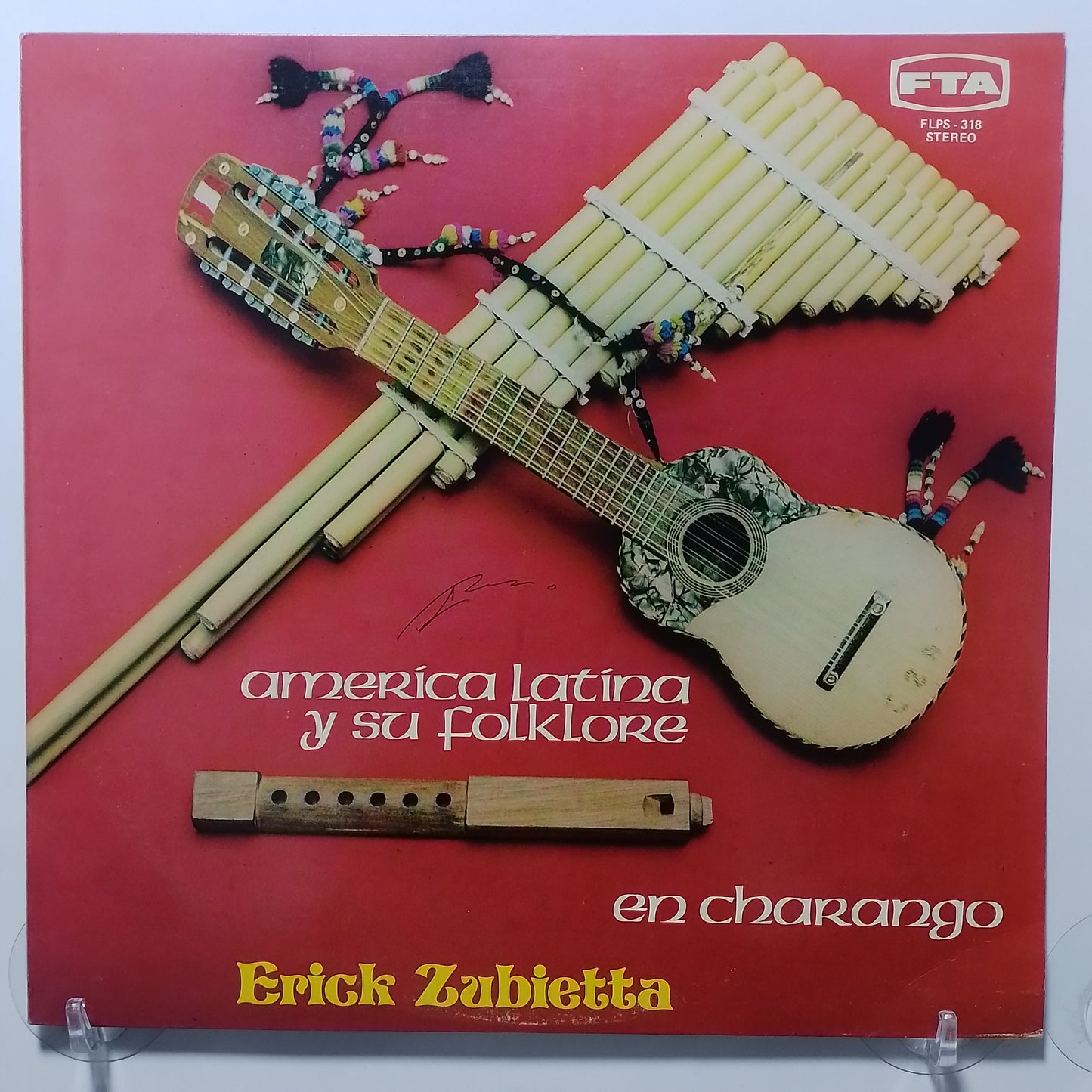 lp Erick Zubietta America Latina Y Su Folklore En Charango made peru 1979 andean folk