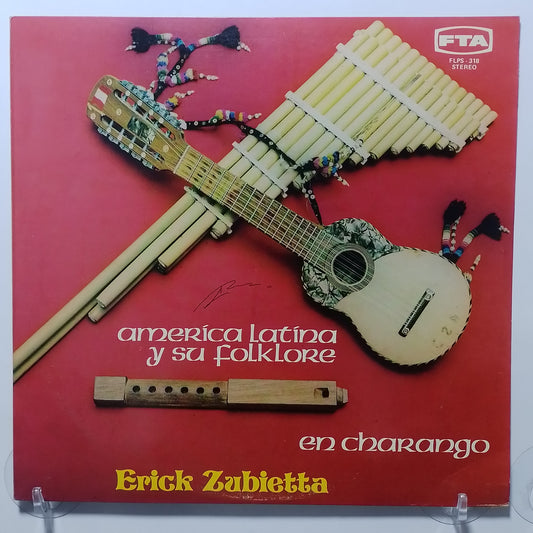 lp Erick Zubietta America Latina Y Su Folklore En Charango made peru 1979 andean folk