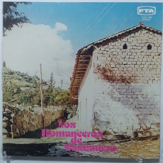 lp Los Romanceros de Cashaucro Los Romanceros de Cashaucro made peru 1965 promocional huayno folk