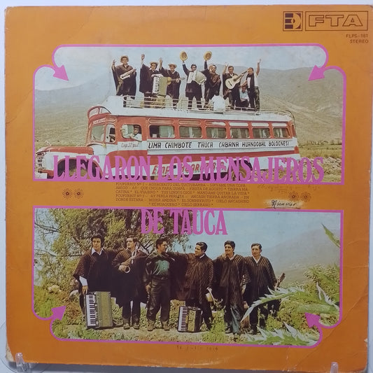 lp Los Mensajeros de Tauca Llegaron Los Mensajeros de Tauca made peru 1966 huayno folk