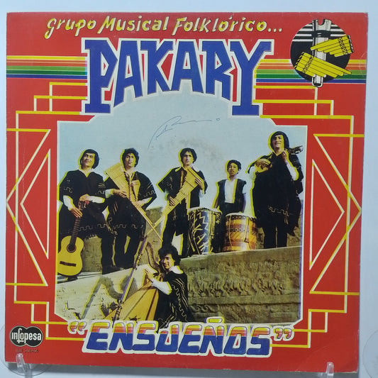 lp Grupo Pakary Ensueños made peru 1987 andean huayno folk