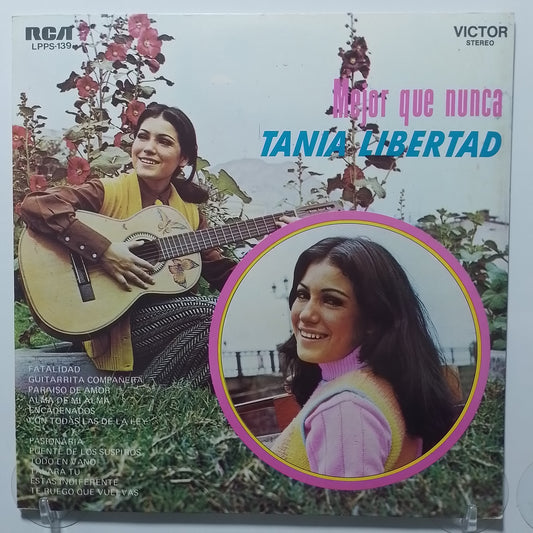 lp Tania Libertad Mejor que Nunca made peru 1969 vals criollo folk