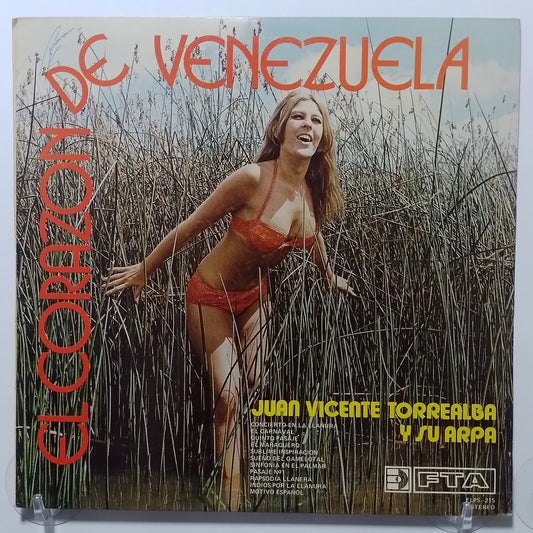lp Juan Vicente Torrealba El corazon de Venezuela made peru 1967 latin folk
