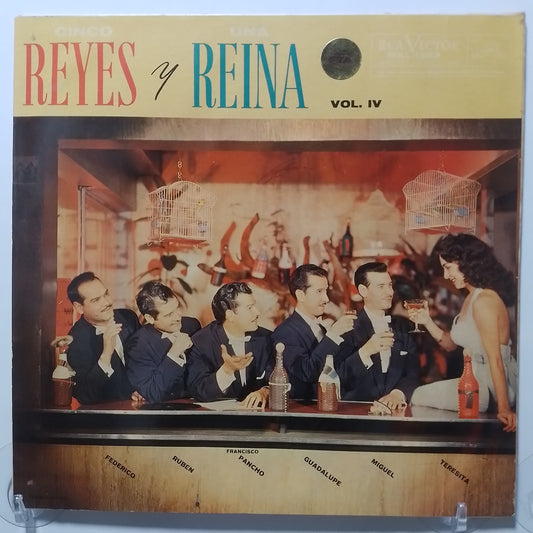 lp Los Hermanos Reyes con Teresita Cinco Reyes y una Reina Vol 4 made peru 1965 latin bolero