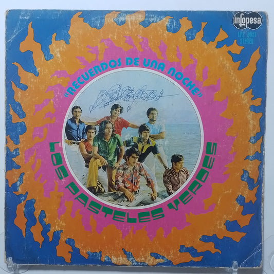lp Los Pasteles Verdes Recuerdos De Una Noche made peru 1974 latin pop rock