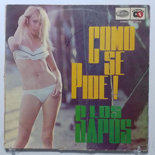 lp Conjunto Los Sapos Como se pide made peru 1970 latin cumbia