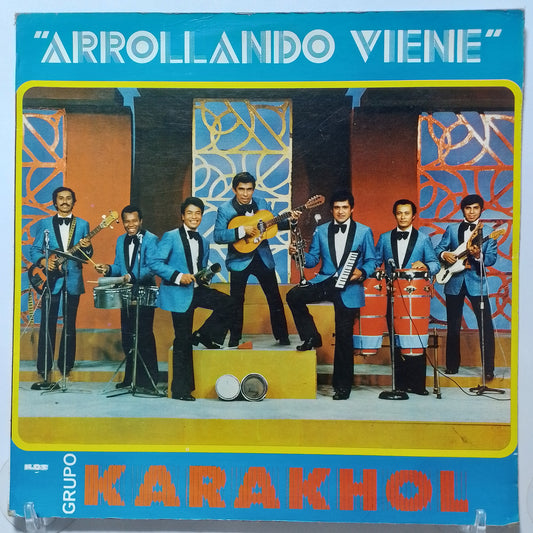 lp Grupo Karakhol Arrollando Viene made peru 1981 latin cumbia