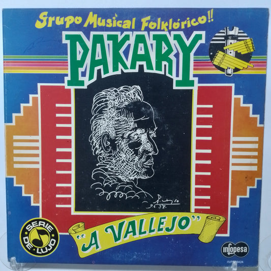 lp Grupo Pakary de Trujillo A Vallejo made peru 1988 huayno andean folk