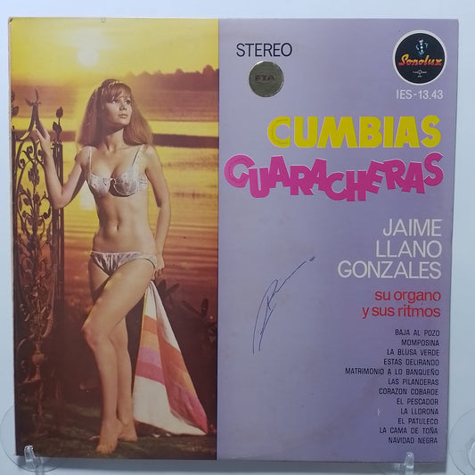 lp Jaime Llano Gonzales Cumbias Guaracheras made peru 1968 latin cumbia