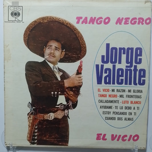 lp Jorge Valente Tango Negro made colombia 1966 ranchera folk