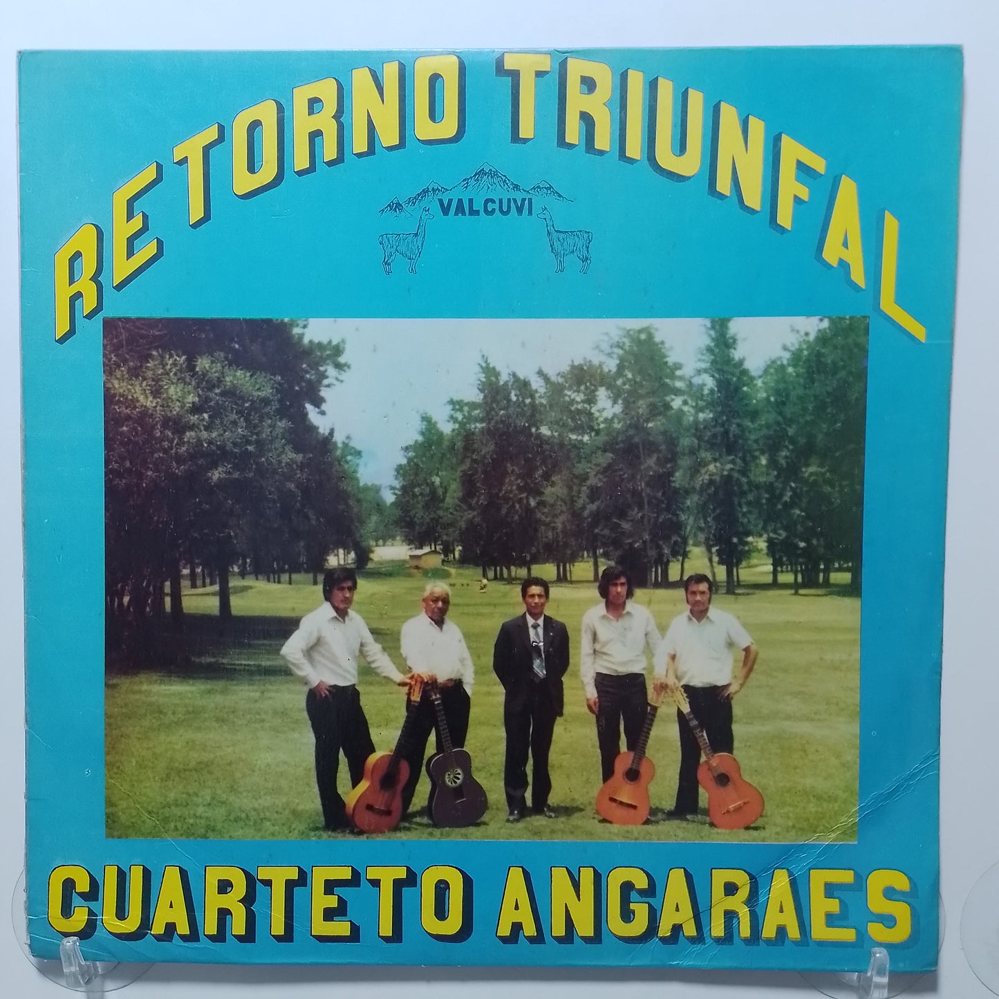 lp Cuarteto Angaraes Retorno Triunfal made peru 1991 huayno folk