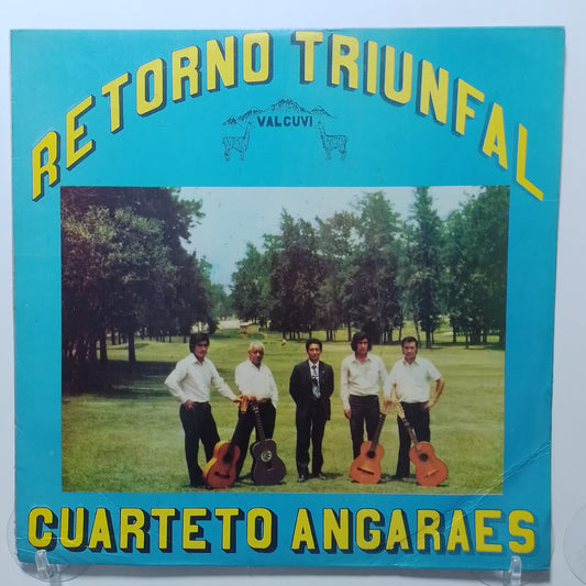 lp Cuarteto Angaraes Retorno Triunfal made peru 1991 huayno folk