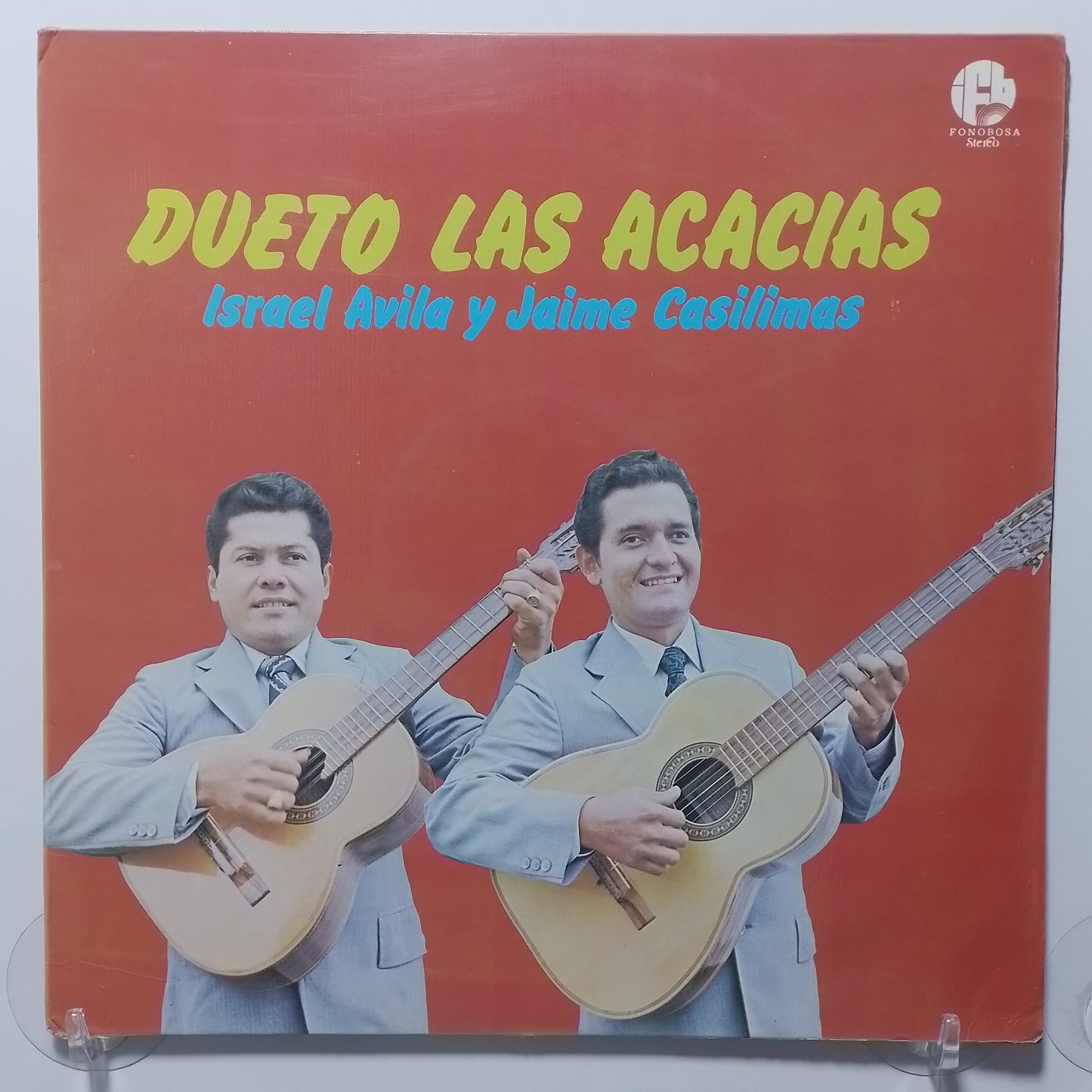 lp Dueto Las Acacias Israel avila y Jaime Casilimas made colombia 1982 colombia folk