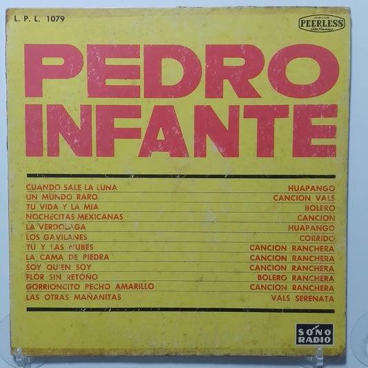 lp Pedro Infante sonoradio 1079 made peru 1960 ranchera folk