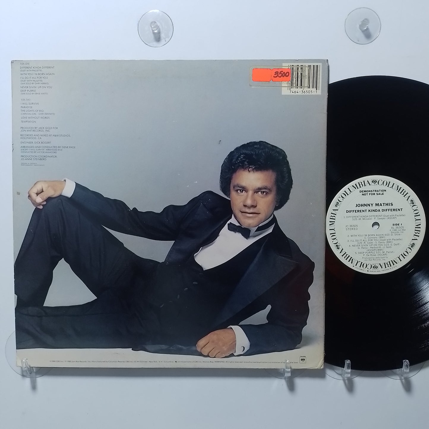 lp Johnny Mathis Different Kinda Different made usa 1971 promocional funk blues pop