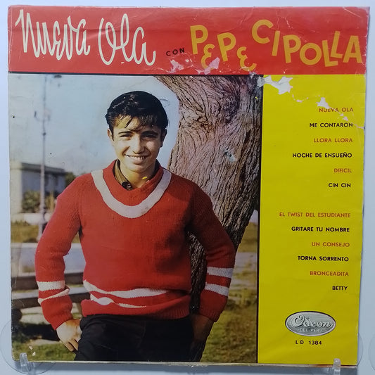 lp Pepe Cipolla Nueva Ola Con Pepe Cipolla made peru 1964 rock latin